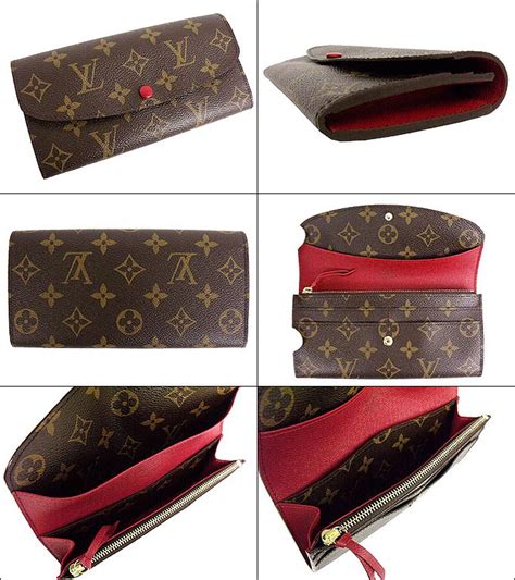 louis vuitton wallet with red inside|louis vuitton bifold wallet.